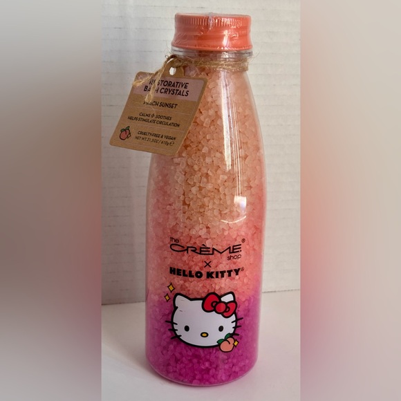 The Creme Shop Other - NWT The Crème Shop x Hello Kitty Peach Sunset Bath Crystals